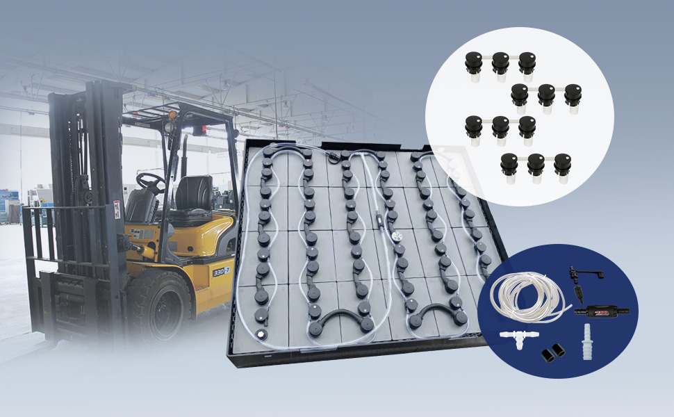 叉車鉛酸蓄電池為什么要選擇使用自動(dòng)補(bǔ)水系統(tǒng)？